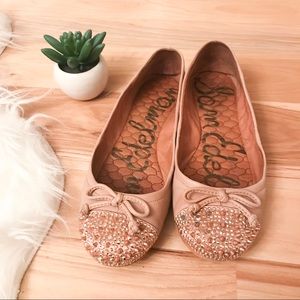 ⭐️Sam Edelman Beatrix Studded Quilted Flats